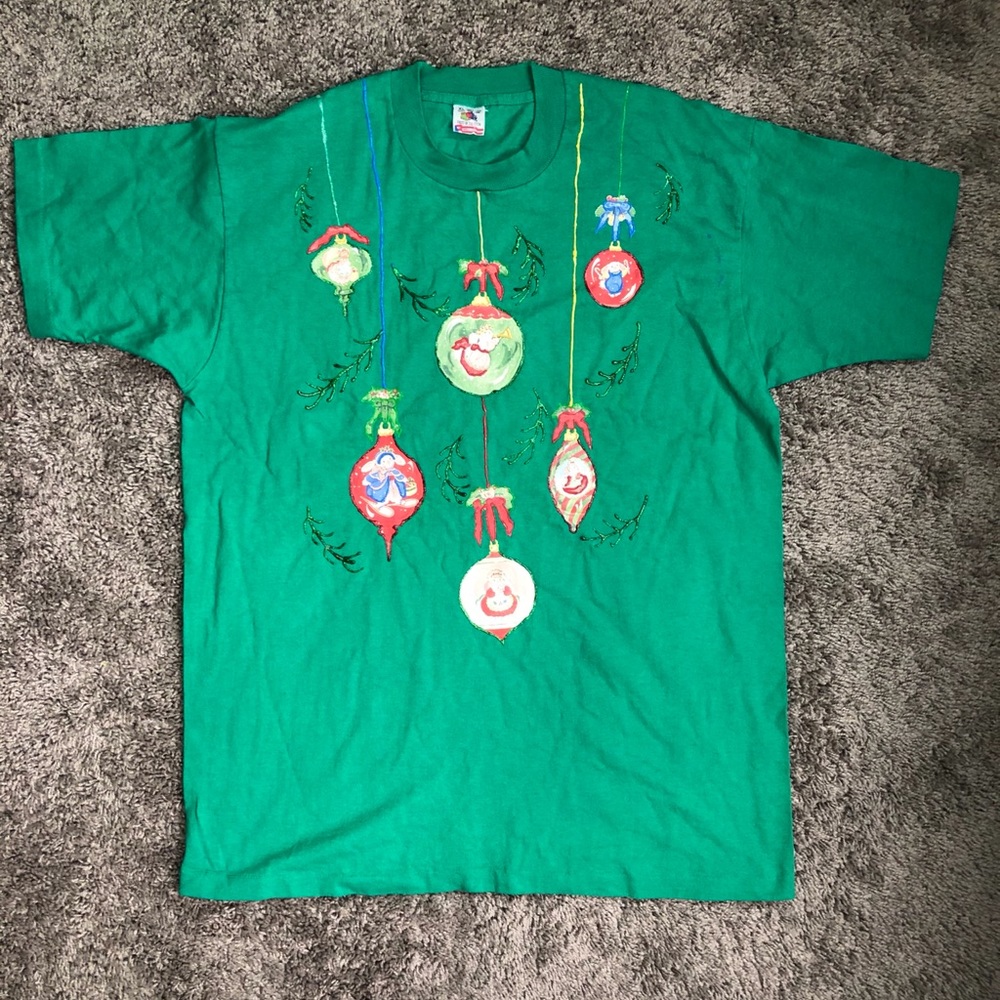 80’s Fruit of the Loom Christmas T-Shirt!